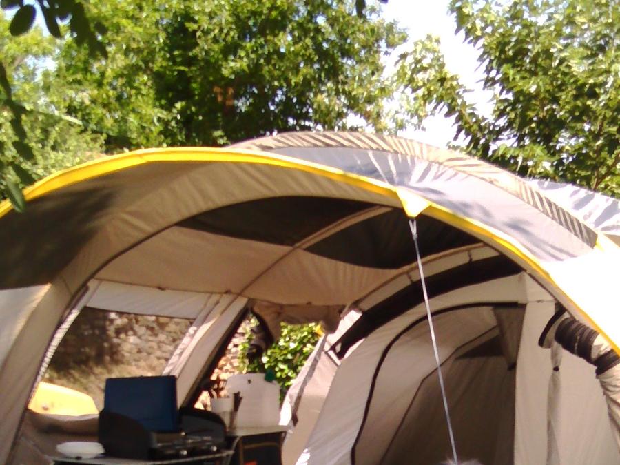 Tente 4 personnes - READY TO CAMP ( matelas gonflables) 4