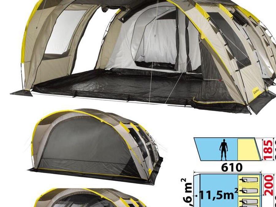 Tente 4 personnes - READY TO CAMP ( matelas gonflables) 2