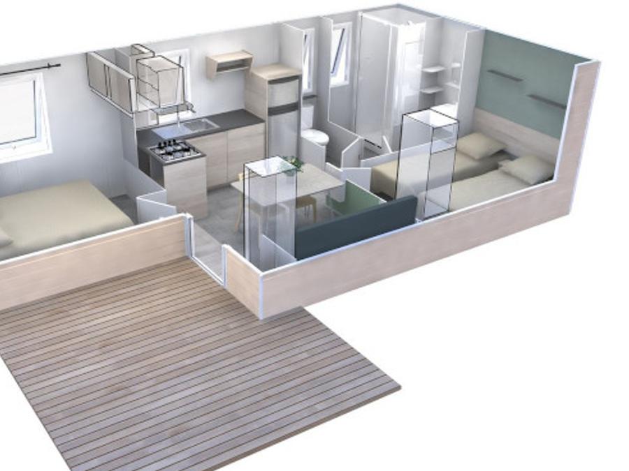 Mobilhome 4 personnes - EVO Premium 4