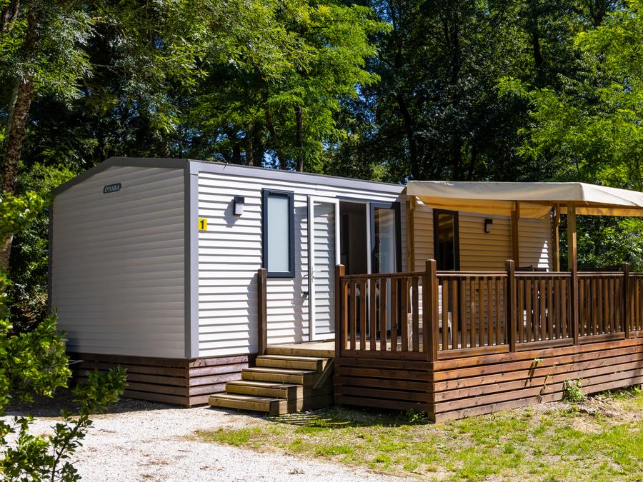 Mobilhome 6 personnes - Très grand mobil-home 1 32m² - 3 chambres 1