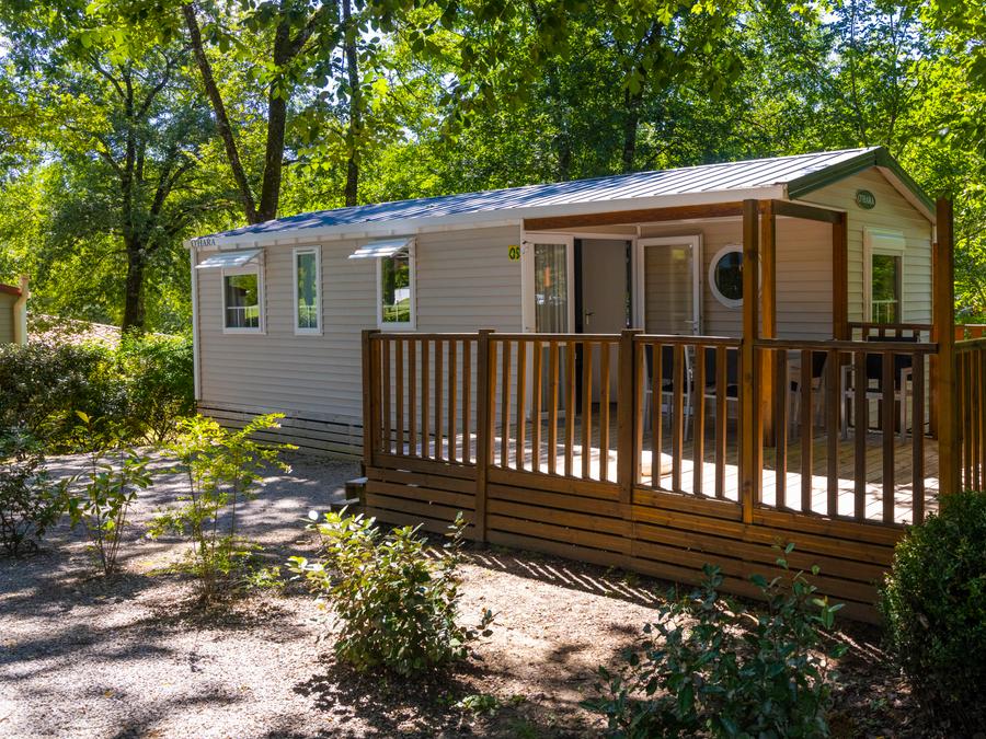 Mobilhome 6 personnes - Très grand mobil-home Ohara 5  32m² - 3 chambres 1