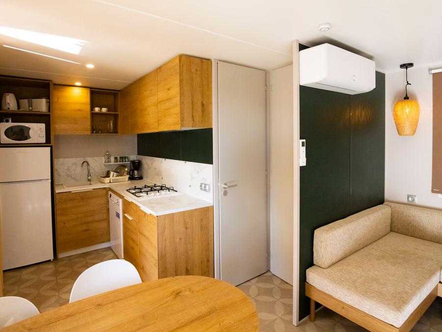 Mobilhome 5 personnes - mobil-home la luciole 32 m2 - 2 chambres 5