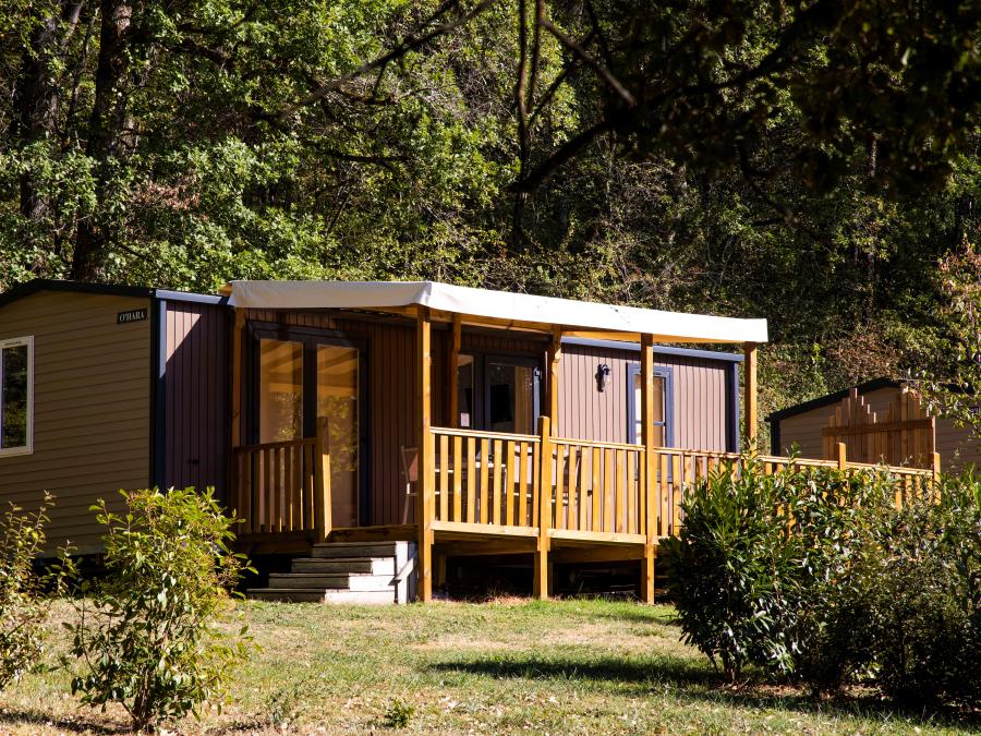 Mobilhome 5 personnes - mobil-home la luciole 32 m2 - 2 chambres 1