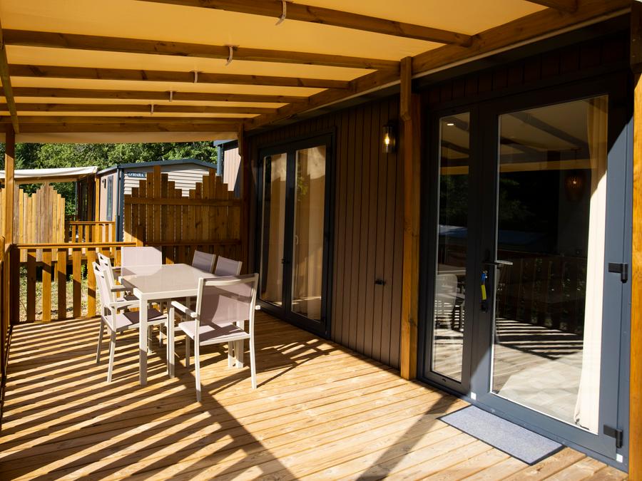 Mobilhome 5 personnes - mobil-home la luciole 32 m2 - 2 chambres 2