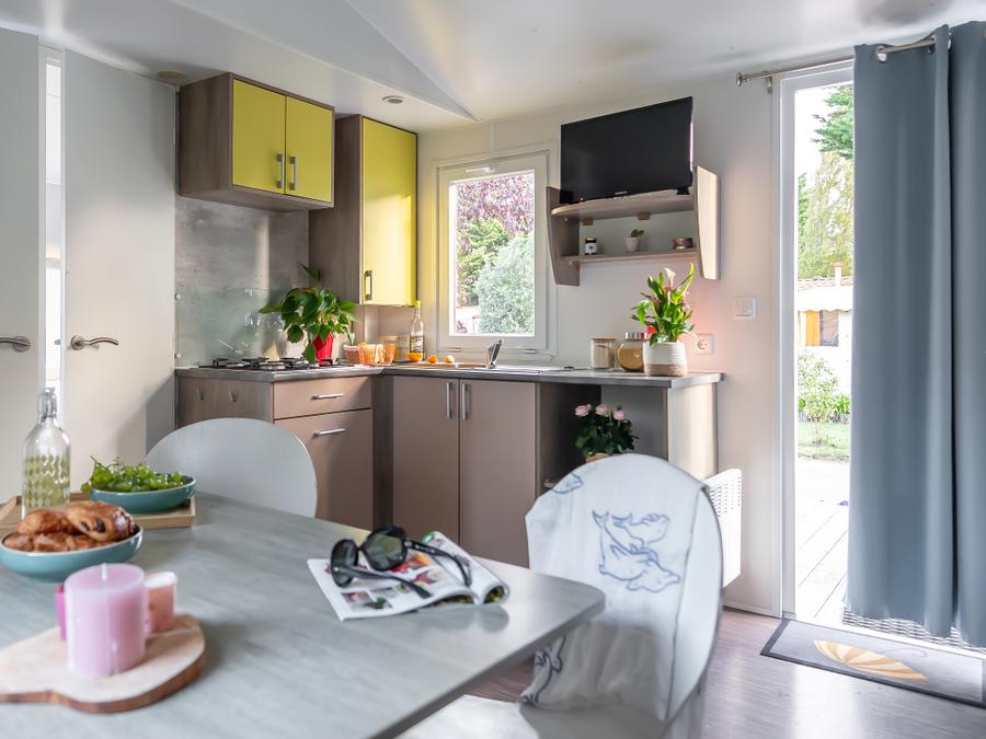 Mobilhome 6 personnes - Cottage Confort - 31m² - 3 chambres 4/6 pers 11