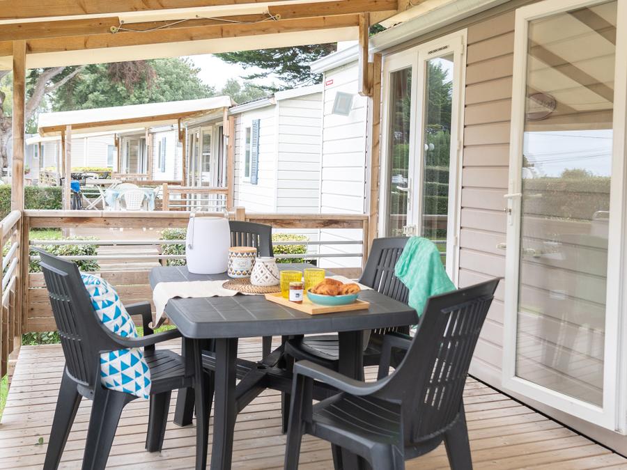Mobilhome 6 personnes - Cottage Confort - 31m² - 3 chambres 4/6 pers 7