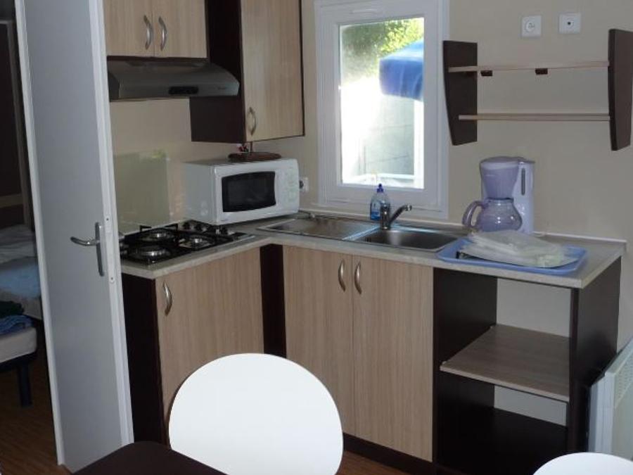 Mobilhome 6 personnes - Cottage Confort - 31m² - 3 chambres 4/6 pers 1