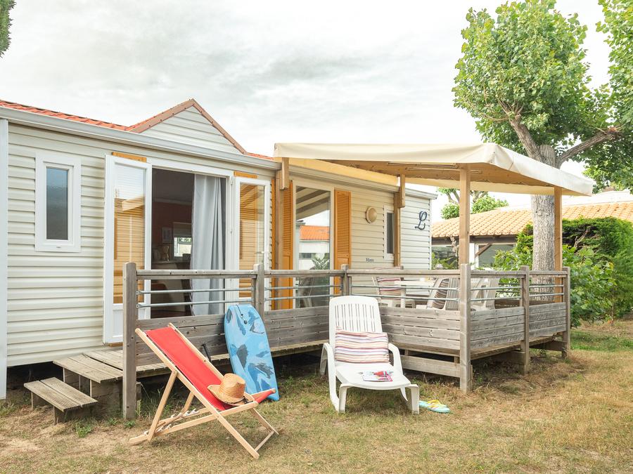 Mobilhome 4 personnes - Cottage Confort - 29 à 31m² - 2 chambres 2/4 pers 6