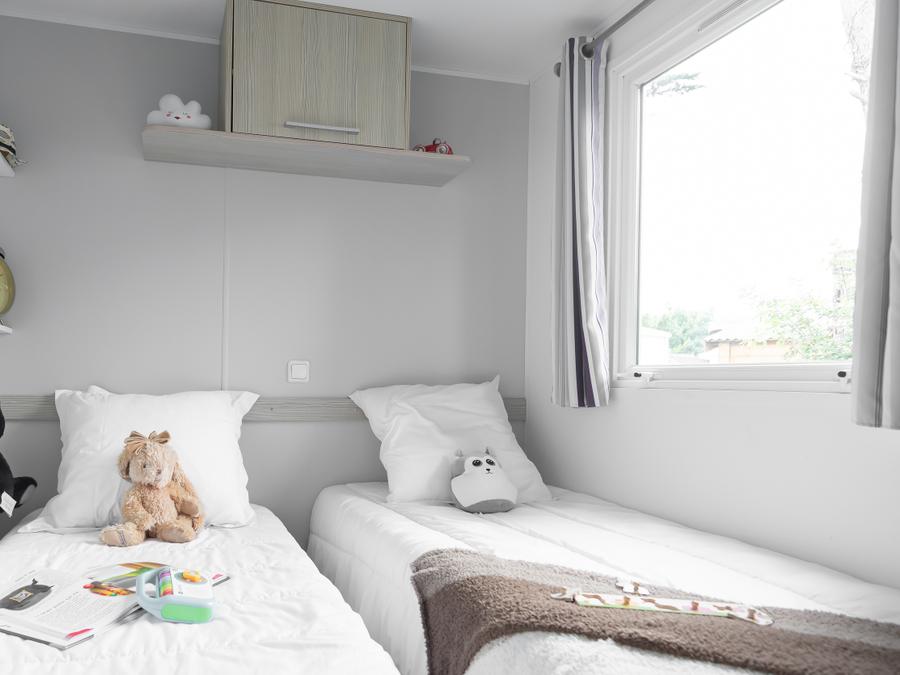 Mobilhome 4 personnes - Cottage Confort - 29 à 31m² - 2 chambres 2/4 pers 14