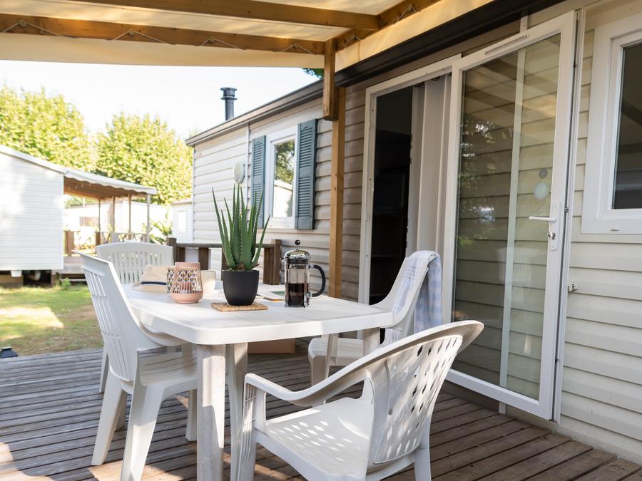 Mobilhome 4 personnes - Cottage Confort - 29 à 31m² - 2 chambres 2/4 pers 16