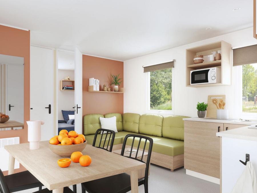 Mobilhome 6 personnes - VENTOUX - 33m² - 3 chambres 2