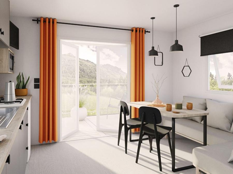 Mobilhome 4 personnes - ROMARIN - 28m² - 2 chambres 2