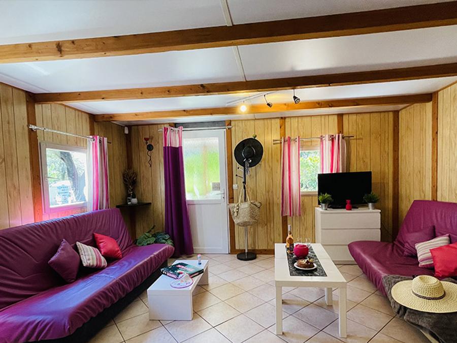 Chalet 9 personnes - Chalet LOUISIANE - 65m² - 2 chambres 1