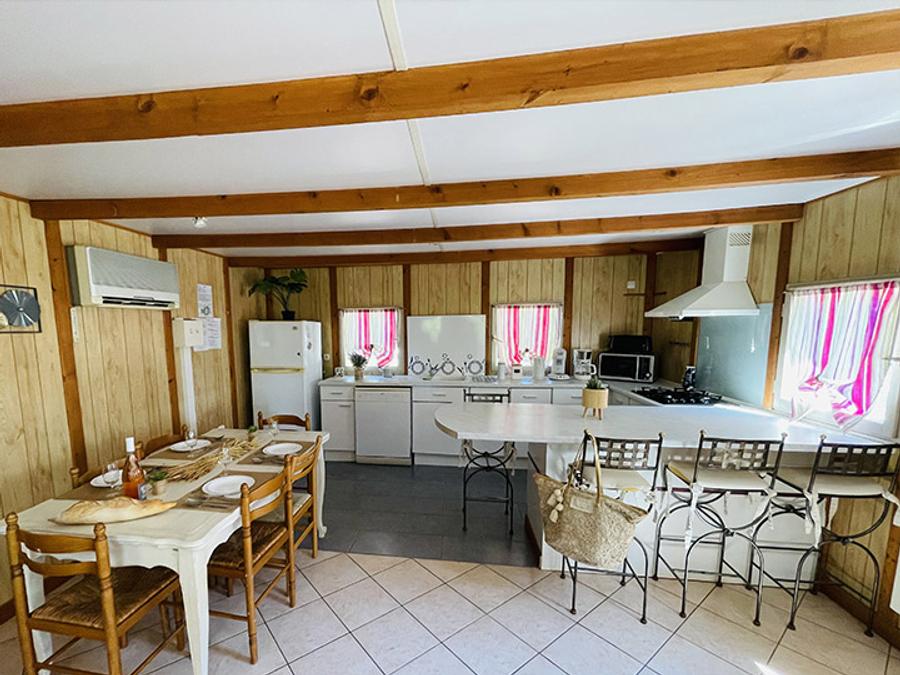 Chalet 9 personnes - Chalet LOUISIANE - 65m² - 2 chambres 3
