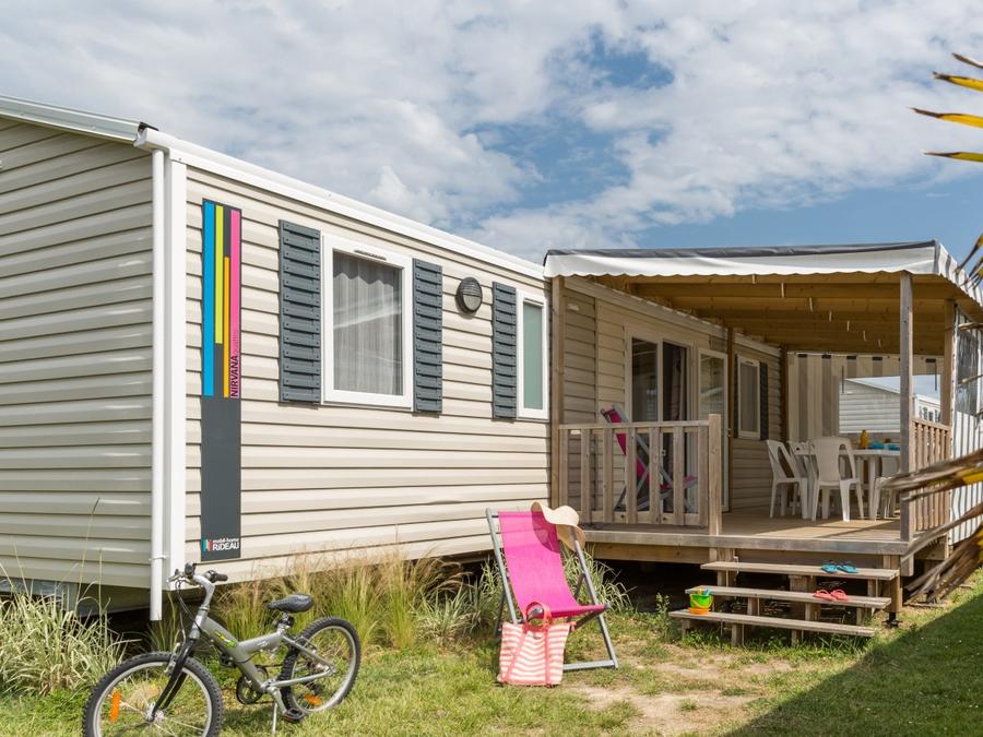 Mobilhome 8 personnes - Cottage Florida - 4 chambres - Draps et serviettes inclus **** 0