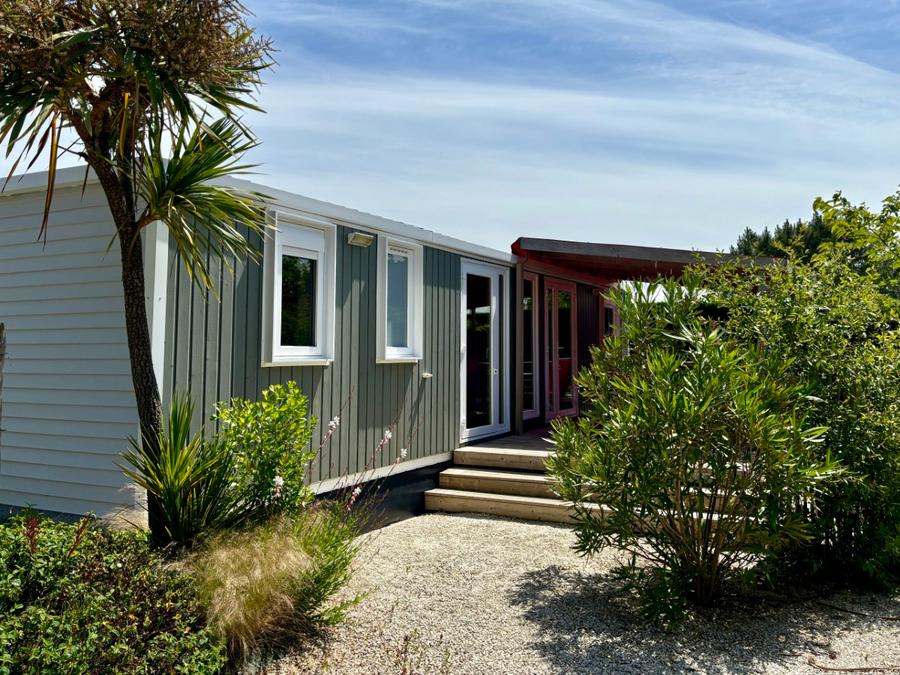 Mobilhome 6 personnes - Cottage Premium - 3 chambres - 2 salles de bains - Draps, serviettes, plancha, forfait ménage inclus 1