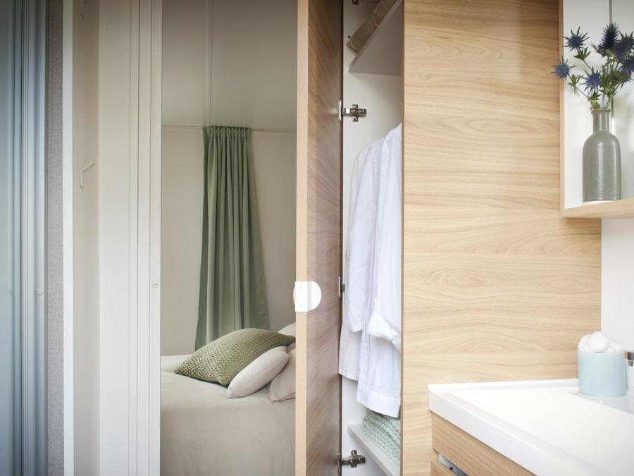 Mobilhome 4 personnes - Cottage Antigua - 2 chambres - 2 salles de bains - Draps et serviettes inclus **** 4