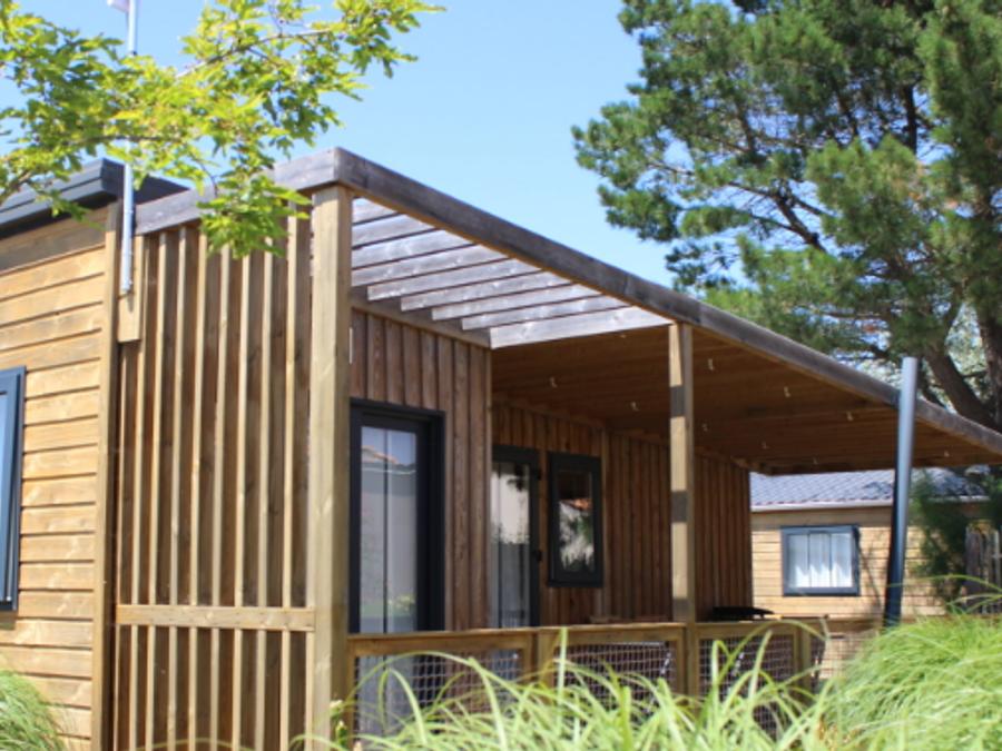 Chalet 4 personnes - Premium Badiane - 2 chambres - 2 salles de bains - Draps, serviettes, plancha, forfait ménage 0