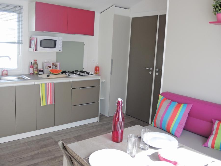 Mobilhome 4 personnes - Cottage Bali - 2 chambres ** 2
