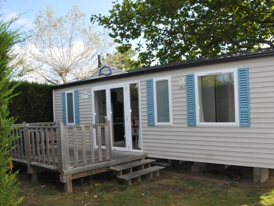 Mobilhome 6 personnes - Cottage Family - 3 chambres : 32m² - Terrasse non couverte 11m² - 6 pers. 8