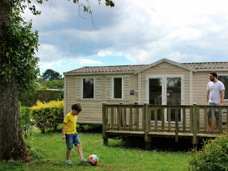 Mobilhome 6 personnes - Cottage Family - 3 chambres : 32m² - Terrasse non couverte 11m² - 6 pers. 13