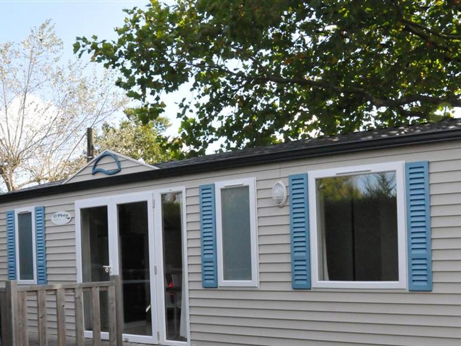 Mobilhome 6 personnes - Cottage Family - 3 chambres : 32m² - Terrasse non couverte 11m² - 6 pers. 0