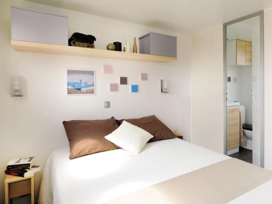Mobilhome 6 personnes - Cottage Prestige - 3 chambres : 37 m² + 18 m² de terrasse semi-couverte 5