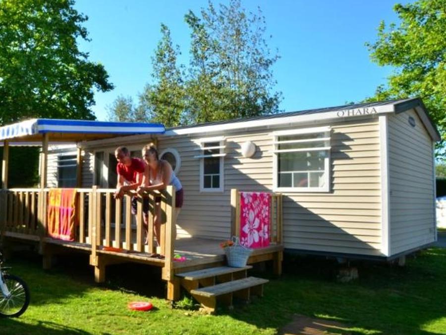 Mobilhome 6 personnes - Cottage Prestige - 3 chambres : 37 m² + 18 m² de terrasse semi-couverte 0