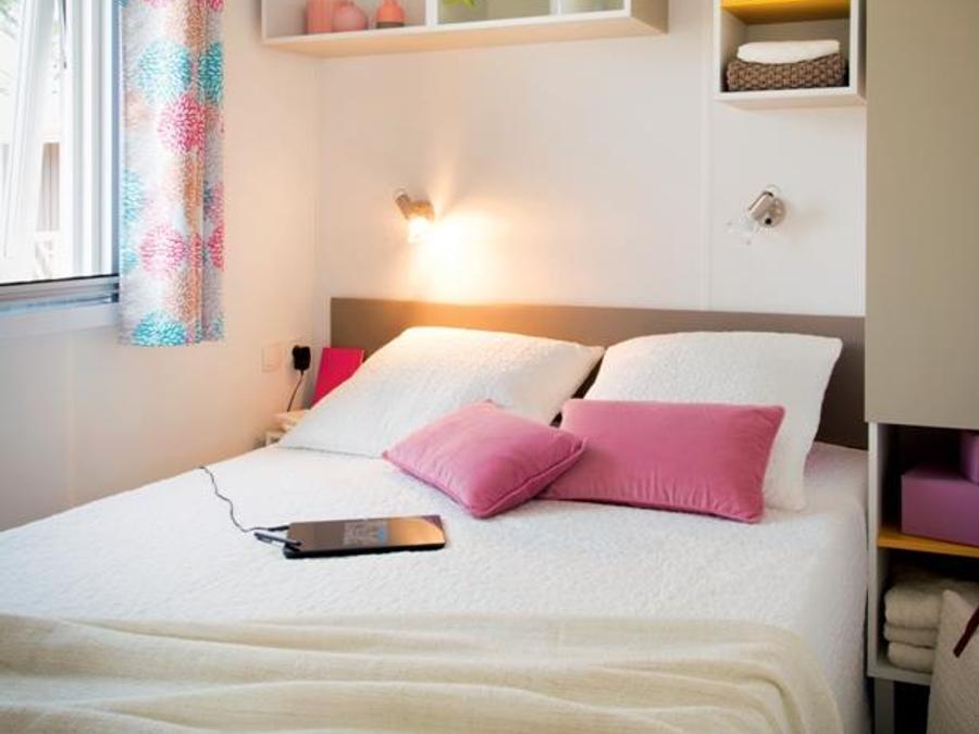 Mobilhome 8 personnes - Cottage Quatro - 4 chambres : 39 m² + 15 m² terrasse semi couverte 7