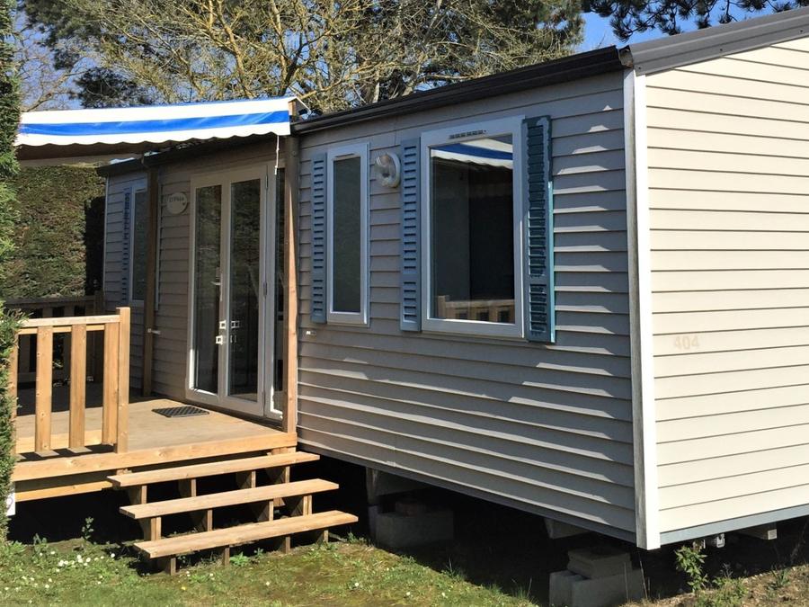 Mobilhome 6 personnes - Cottage Family - 3 chambres : 33 m² + 11 m² terrasse semi couverte 0