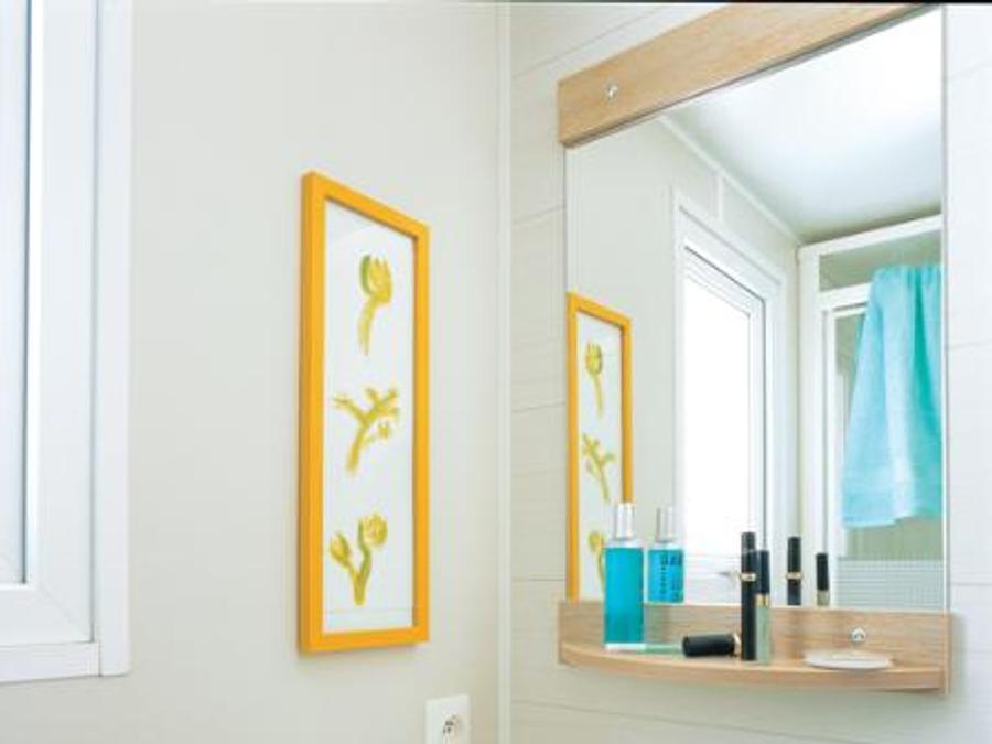Mobilhome 6 personnes - Cottage Family - 3 chambres : 33 m² + 11 m² terrasse semi couverte 6
