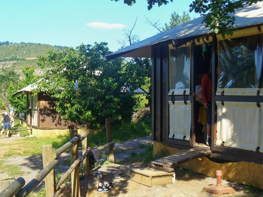 Hébergement 6 personnes - Cabane équipée - 2 chambres 25m² 6