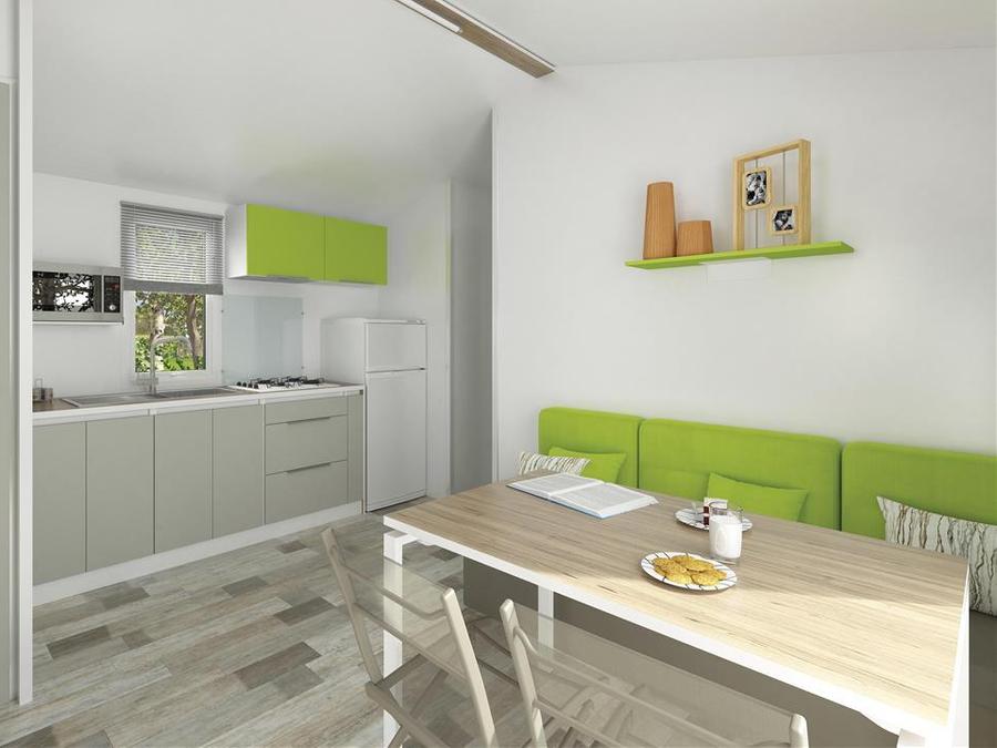 Mobilhome 4 personnes - MOBIL HOME TRADITION 2 CHAMBRES 4 pers 4