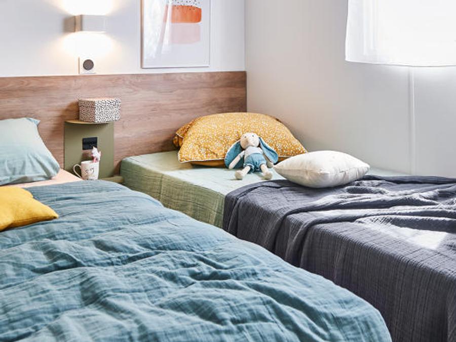 Mobilhome 6 personnes - VIP Prestige 3 ch, 6 pers, 2 SDB, climatisé 3