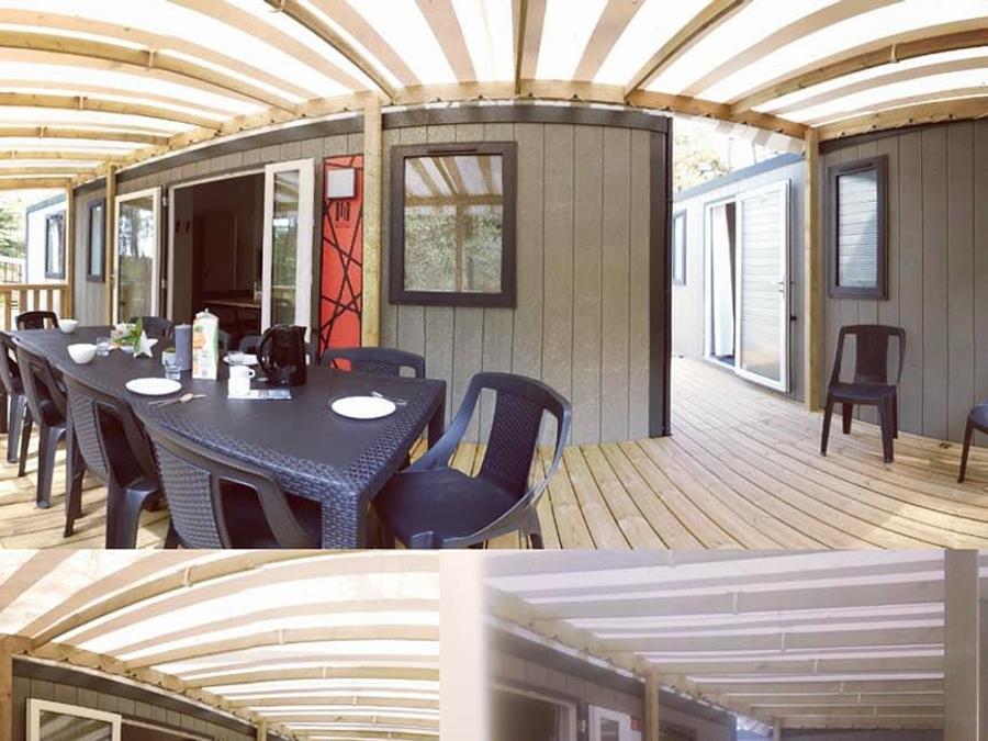 Mobilhome 10 personnes - Mobil homes VIP XXL 5 chambres 4/10 pers 1