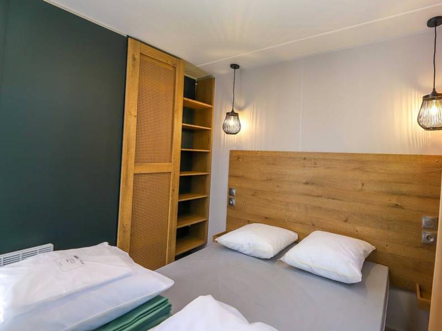 Mobilhome 6 personnes - Mobile-home Grand Confort 4/6 pers. 2 chambres + TV 4