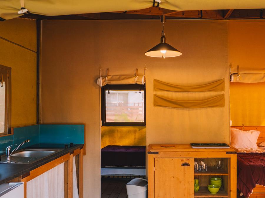 Lodge 5 personnes - LODGE FAR WEST 2 chambres 23m² 5 pers 1