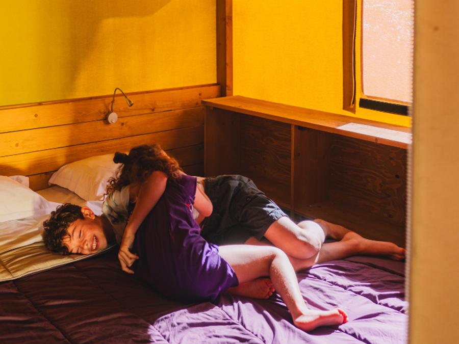 Lodge 4 personnes - LODGE FAR WEST PMR 2 chambres 25m² 4 pers 8