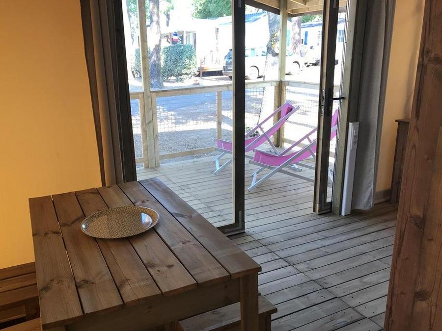 Lodge 4 personnes - LODGE FAR WEST PMR 2 chambres 25m² 4 pers 4