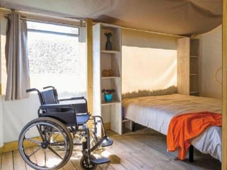 Lodge 4 personnes - LODGE FAR WEST PMR 2 chambres 25m² 4 pers 5