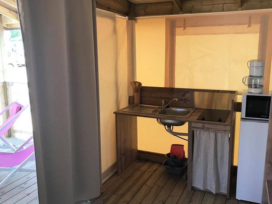 Lodge 4 personnes - LODGE FAR WEST PMR 2 chambres 25m² 4 pers 3