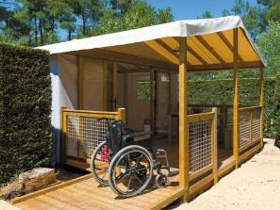 Lodge 4 personnes - LODGE FAR WEST PMR 2 chambres 25m² 4 pers 0