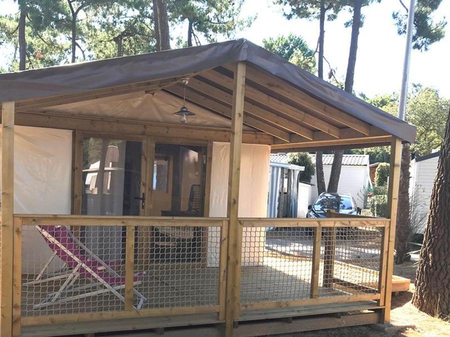 Lodge 4 personnes - LODGE FAR WEST PMR 2 chambres 25m² 4 pers 1