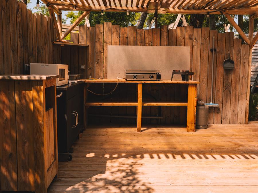 Hébergement 2 personnes - CABADIENNE 1 chambre 8m² avec terrasse 2 pers 4