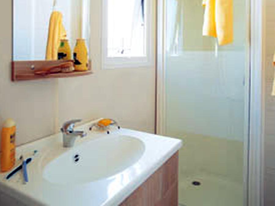 Mobilhome 4 personnes - BUDGET 2 chambres env. 28m² 4 pers 4