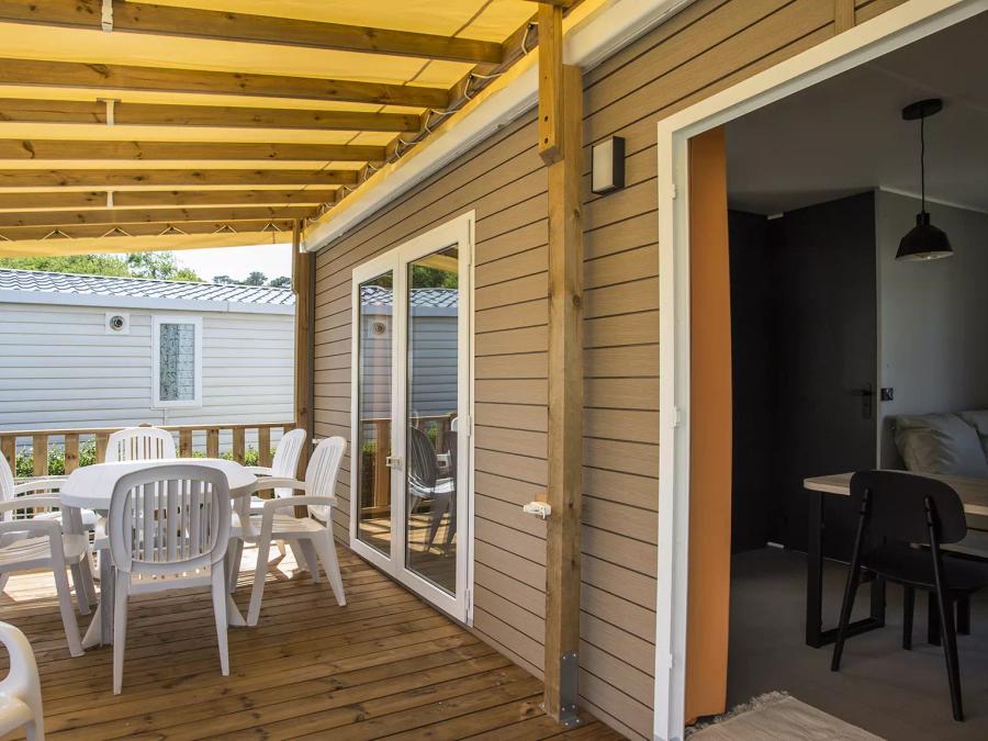 Mobilhome 6 personnes - Caraïbes 3 Pièces 4/6 Personnes + TV 11