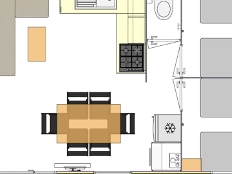 Mobilhome 6 personnes - Bali 6