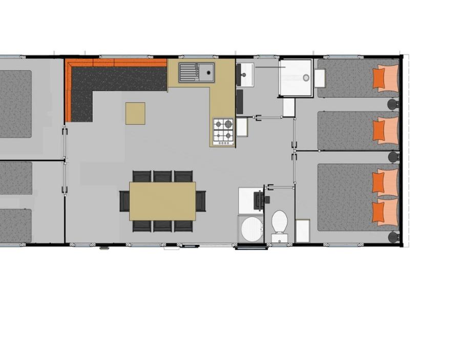 Mobilhome 8 personnes - Padang Padang 8