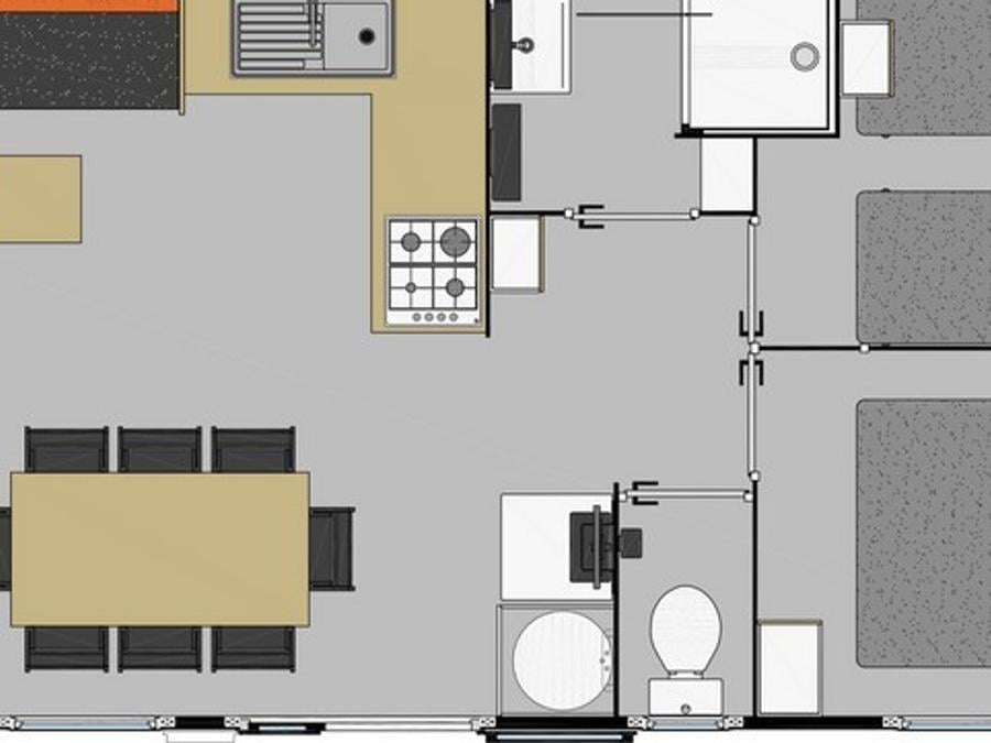 Mobilhome 8 personnes - Padang Padang - arrivée mercredi 7