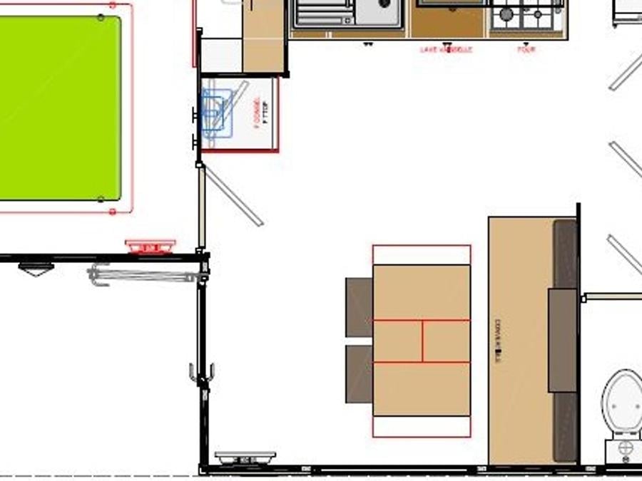 Mobilhome 4 personnes - Bornéo - arrivée mercredi 6